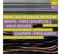 Brahms & Schumann – Concerto pour piano n°1 et concerto pour violon – Warner Music