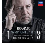 JOHANNES BRAHMS - BRAHMS: SINFONIEN 1 & 3 CD NEUF