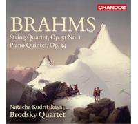 Johannes Brahms Brahms: String Quartet, Op. 51, No. 1/Piano Quintet, Op. 34 (CD)