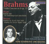 Johannes Brahms - Brahms - Violin Concerto, Reger - Romantic Suite, Mozart - Symphony No. 31 Set)
