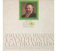 Johannes Brahms - Claudio Abbado , Wiener Philharmoniker , Berliner Philharmoniker , Staatskapelle Dresden , The London Symphony Orchestra - 4 Symphonien - Deutsche Grammophon - 2720 061-18