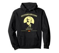 Johannes Brahms Compositeur Allemand Musique Classique Sweat à Capuche
