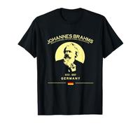Johannes Brahms Compositeur Allemand Musique Classique T-Shirt