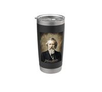 Johannes Brahms Compositeur Gobelet isotherme en acier inoxydable double paroi
