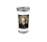 Johannes Brahms Compositeur Gobelet isotherme en acier inoxydable double paroi