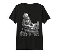 Johannes Brahms Compositeur T-Shirt Haut de Gamme