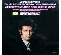 Johannes Brahms, Edith Mathis, Dietrich Fischer-Dieskau, Edinburgh Festival Chorus, London Philharmonic Orchestra*, Daniel Barenboim - Ein Deutsches Requiem · Vier Ernste Gesange