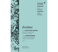 Johannes Brahms Ein deutsches Requiem op. 45 - Klavierauszug (EB 936 (Broschüre)