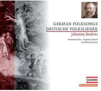Johannes Brahms German Folksongs (CD) Album