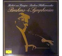 Johannes Brahms - Herbert von Karajan , Berliner Philharmoniker - 4 Symphonien - Deutsche Grammophon - 2740 242