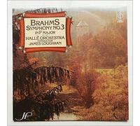 Johannes Brahms, James Loughran, Hallé Orchestra: Symphony No. 3 In F Major, Op. 90, Hungarian Dances - LP