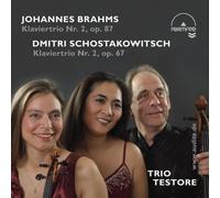 Johannes Brahms – Trio pour piano n°2, Op.87 – NAXOS – Importé