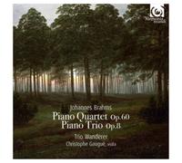 Johannes Brahms – Quatuor pour piano n°3, op. 60 et Trio pour piano n°1, op. 8 – CD – Harmonia Mundi