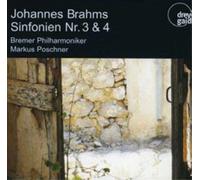 Johannes Brahms Johannes Brahms: Sinfonien Nr. 3 and 4 (CD) Album