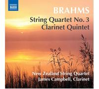 Quatuor à cordes n°3 en Si bémol majeur Op 67 / Quintette pour clarinette en Si mineur Op 115 – NAXOS
