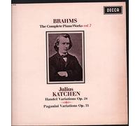 Johannes Brahms , Julius Katchen - The Complete Piano Works Vol. 7 - Decca - SXL 6218, Decca - SXL.6218