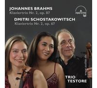 Johannes Brahms: Klaviertrio Nr. 2, Op. 87/... by Johannes Brahms [CD] NEUF