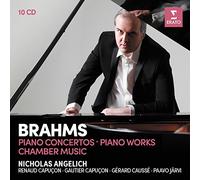 Johannes Brahms - Piano Concerto Piano Works Chamber Music - CD - F23z