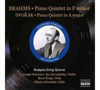 Johannes Brahms Piano Quintets (Budapest String Quartet, Curzon) (CD) Album