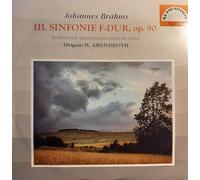 Johannes Brahms , Prague Radio Symphony Orchestra , Hermann Abendroth - Sinfonie Nr. 3 F-dur, Op. 90 - Supraphon - D LPV 57, Supraphon - D LPV - 57