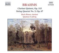 Johannes Brahms - Quintette pour clarinette & cordes en si mineur, op 115 / Quatuor à cordes n° 3 en si bémol majeur, op 67