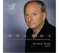 Johannes Brahms : Sonata No. 3 F Minor & Haendel Variations