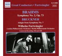 Johannes Brahms Symphony No. 2/adagio from Symphony No. 7 (Furtwangler) (CD)
