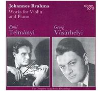 Johannes Brahms: Works For Violin And Piano