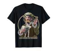 Johannes Gutenberg, inventeur Allemand du Type Mobile T-Shirt