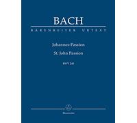 Partitions classique BARENREITER TASCHENPARTITUREN BACH J.S. - PASSION SELON ST JEAN BWV 245 - CONDUCTEUR POCHE Choeur et ensemble vocal