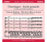 Johannes-Passion, Bwv 245, Chorstimme Sopran, 1 Audio-Cd
