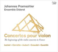 Johannes Pramsohler – Concertos pour violon – CD – Harmonia Mundi