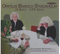 Johannes Rostamo - J.S. Bach/ C.P.E. Bach Orfeus Barock Stockholm - CD - G4z