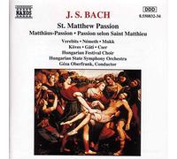 Johannes Sebastien Bach – Passion selon Saint-Matthieu – CD – NAXOS