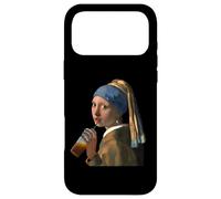 Johannes Vermeer Boucles d'oreilles Fille avec Une Perle Latte glacée Coque pour iPhone 17 Pro Max