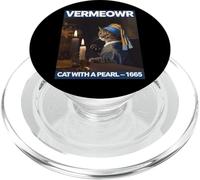 Johannes Vermeer Boucles d'oreilles Fille avec Une Perle Latte glacée PopSockets PopGrip pour MagSafe