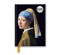 Johannes Vermeer: Girl With A Pearl Earring (Foiled Blank Journal)