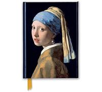 Johannes Vermeer: Girl With A Pearl Earring (Foiled Journal)