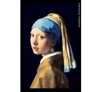 Johannes Vermeer: La Jeune Fille à la perle. Carnet de notes. Cahier élégant pour les amoureux de l'art