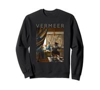 Johannes Vermeer l'art de la Peinture Sweatshirt