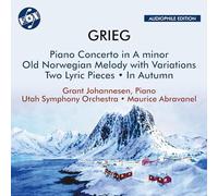 Grant Johannesen – Grieg: Concerto pour piano en la mineur; Deux Pièces lyriques Op.68 – CD – Vox