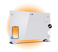Johannson Radiateur Électrique à Thermostat Aurora 2000w | Intérieur, Mobile, Économique à Convecteur, Chauffage Inertie