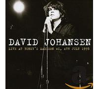 Johansen, David - Live at Bunky's Madison. [Import]