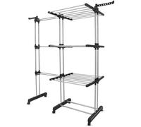 Johgee Séchoir à Linge Extensible Réglable sur 3 Couches, Étendoir Linge Intérieur Charge Max: 45 KG, Tancarville Grand Capacité78