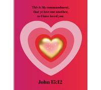 John 15:12: Composition Notebook