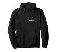 John 3:16 Graphique Grunge Gothique Y2K Sweat à Capuche