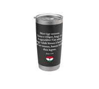John 3:16 Hungarian Magyar Bible Verse Christian Evangelism Gobelet isotherme en acier inoxydable double paroi