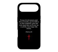 John 3:16 - Spanish Christian Evangelism Gospel Bible Verse Coque pour iPhone Air