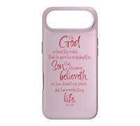 John 3:16 Verset de la Bible for God So Loved The World Coque pour iPhone Air