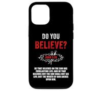John 3:36 He That Believes Not The Son Shall Not See Life Coque pour iPhone 12/12 Pro